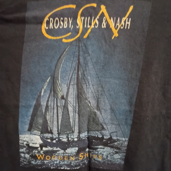 Crosby Stills and Nash Concert T Shirt - Picture 5 of 5